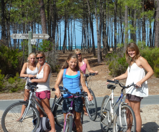 Venue Holidays, Camping, South West France, La Palmyre, Biking Activities